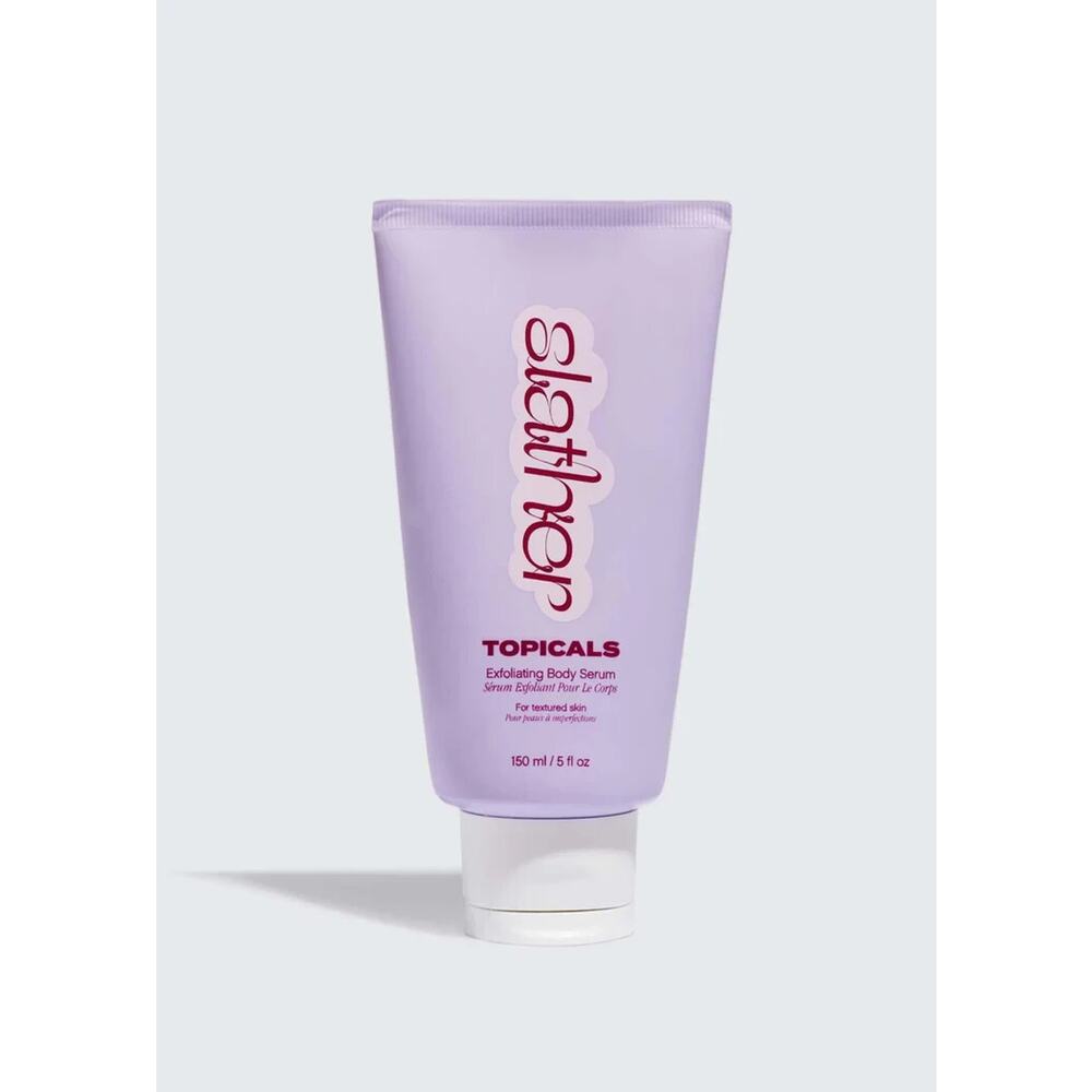 Topicals Slather Exfoliating Body Serum with Retinol & AHAs 50ml 5 fl oz Full Sz